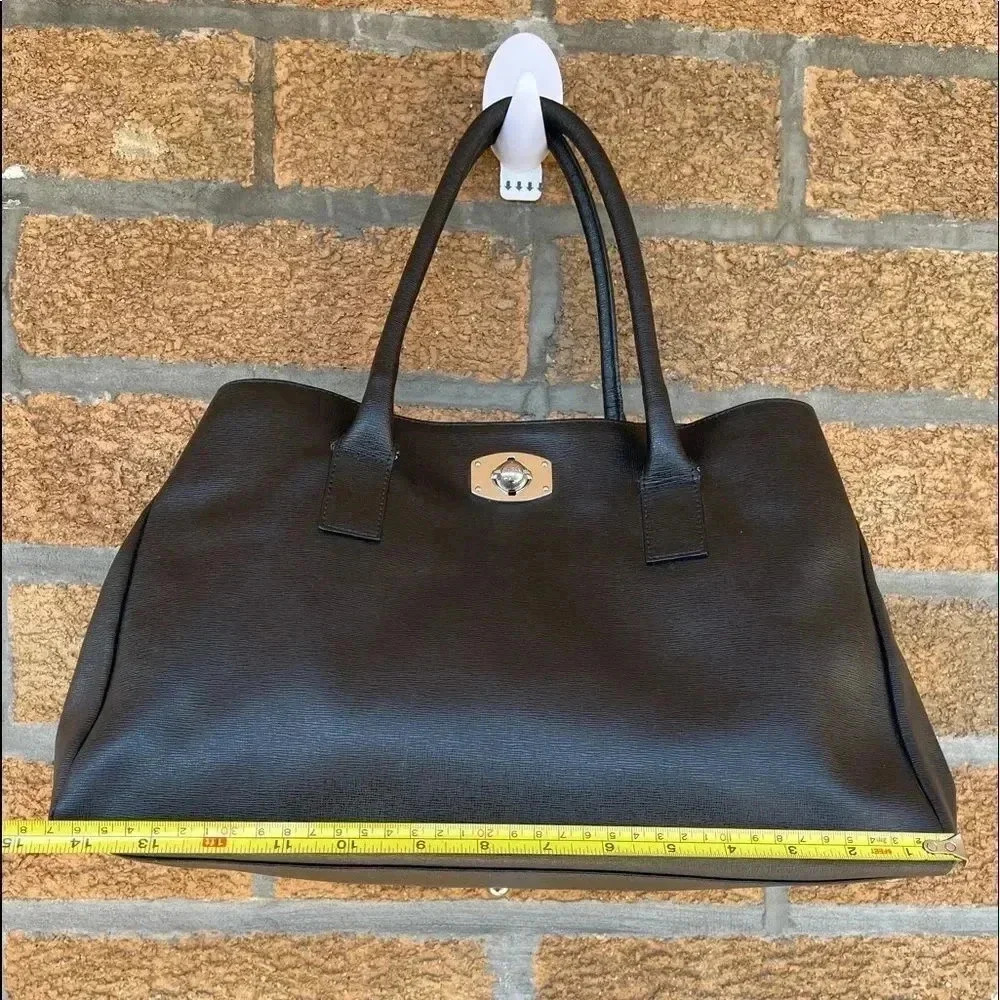 Genuine Furla Appaloosa Leather Handbag Tote - Picture 7 of 13